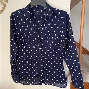 Talbots size Sp polkas Dots